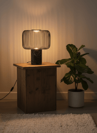 Veridian Industrial Cage Desk Lamp