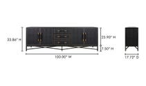 Mako Sideboard Black Large