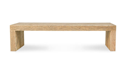 Evander Dining Bench Natural