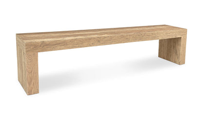Evander Dining Bench Natural