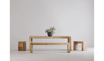 Evander Dining Stool Natural