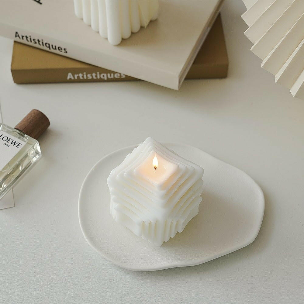 SqUare Bubble Wax Candles | Candles