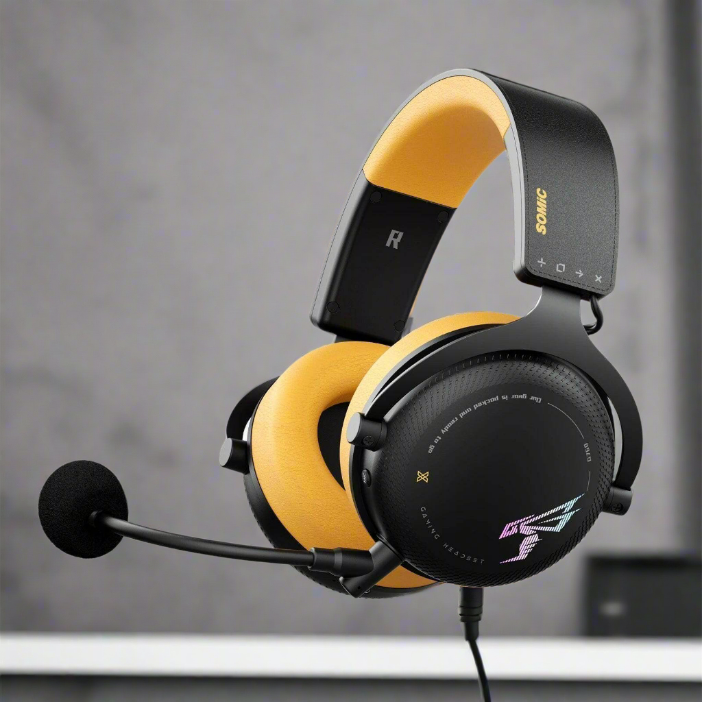 Wireless 3-Mode Gaming Headset Headphone