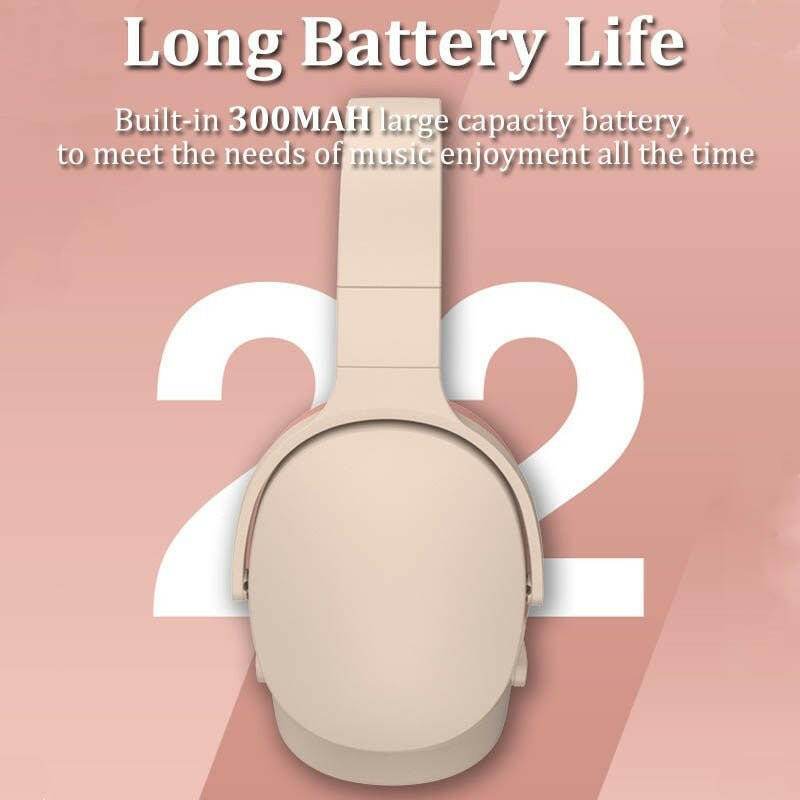 Wireless Over-Ear Headphones with 30-Hour Battery