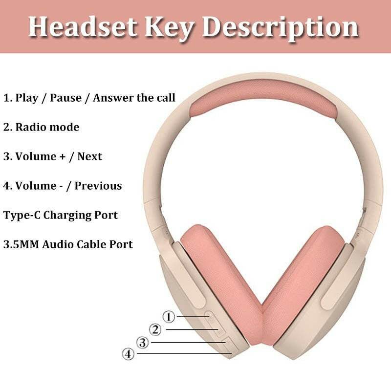 Wireless Over-Ear Headphones with 30-Hour Battery