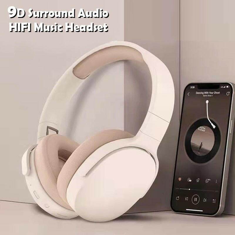Wireless Over-Ear Headphones with 30-Hour Battery