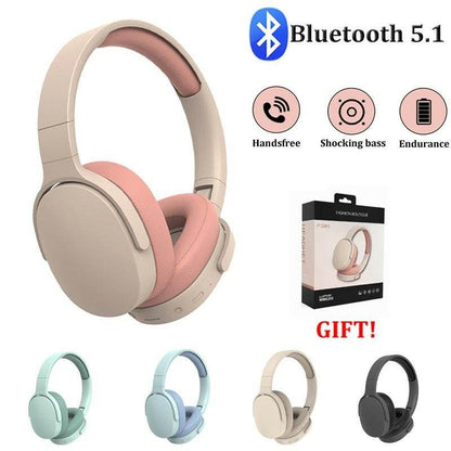 Wireless Over-Ear Headphones with 30-Hour Battery