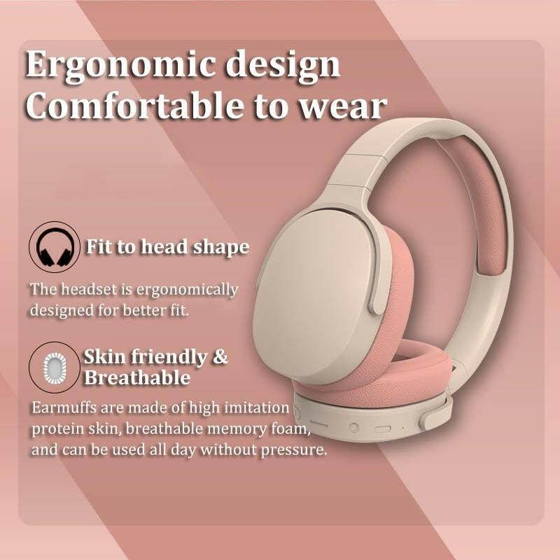 Wireless Over-Ear Headphones with 30-Hour Battery