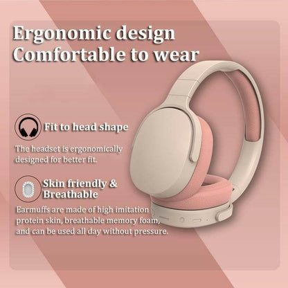 Wireless Over-Ear Headphones with 30-Hour Battery