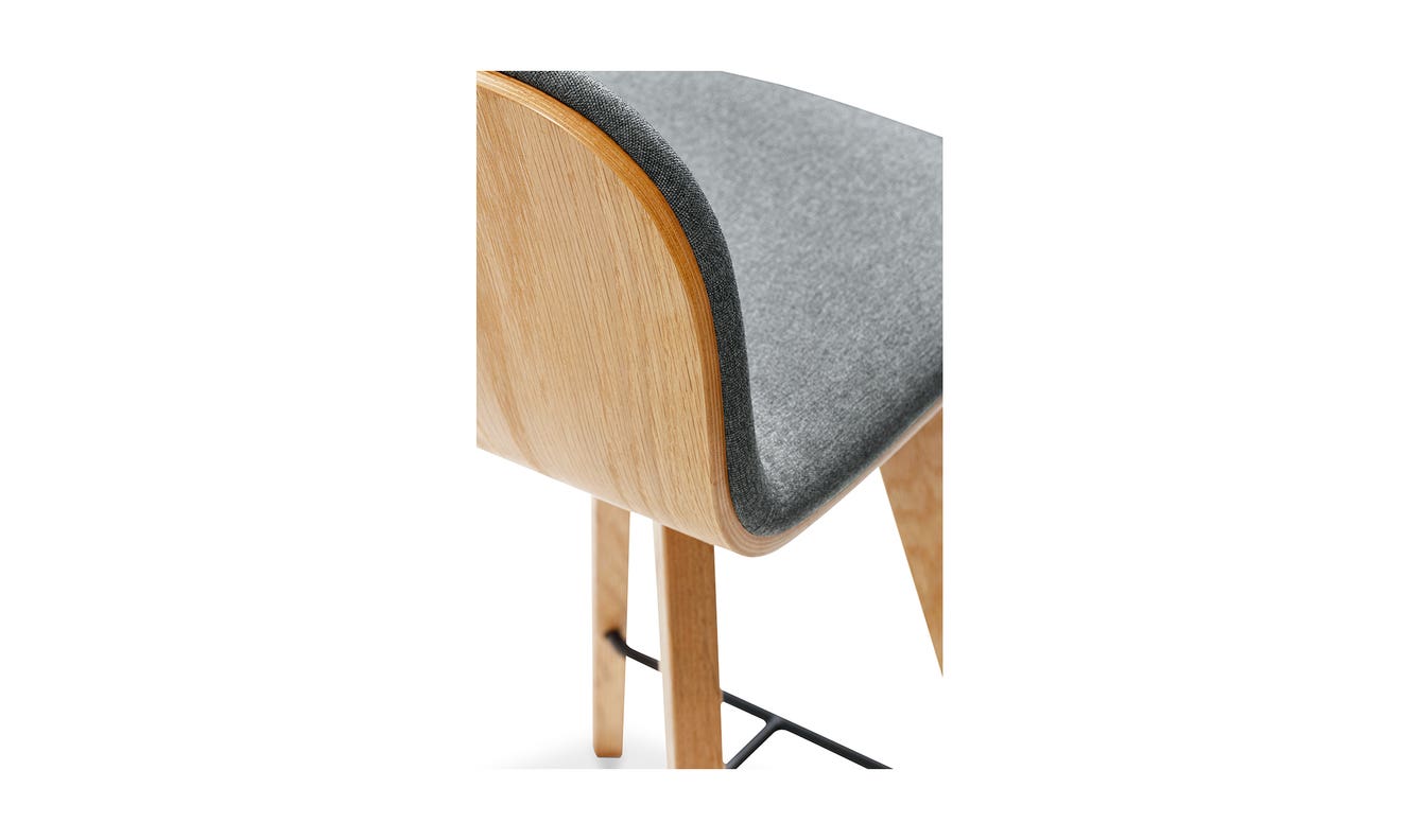 Napoli Counter Stool Grey